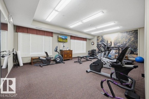 #205 511 Queen St, Spruce Grove, AB - Indoor Photo Showing Gym Room