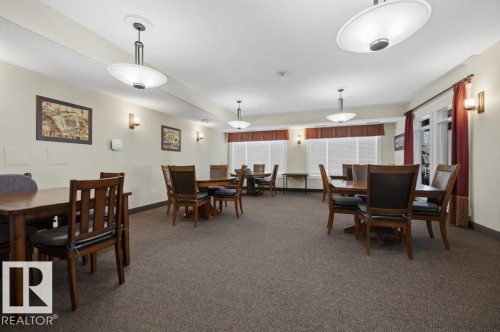 #205 511 Queen St, Spruce Grove, AB - Indoor Photo Showing Dining Room