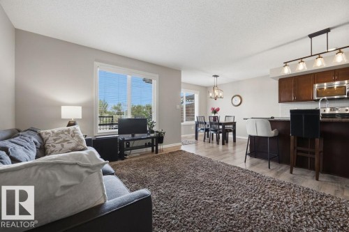 5806 66 Street, Beaumont, AB - Indoor Photo Showing Living Room