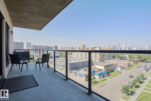 #703 10303 111 St Nw, Edmonton, AB - Outdoor With Balcony With View With Exterior