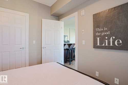 #703 10303 111 St Nw, Edmonton, AB - Indoor Photo Showing Bedroom