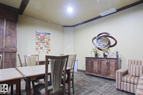 #703 10303 111 St Nw, Edmonton, AB - Indoor Photo Showing Dining Room