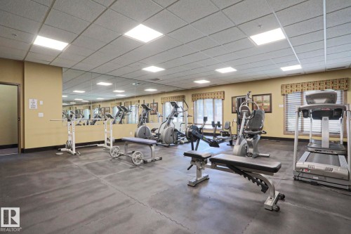 #703 10303 111 St Nw, Edmonton, AB - Indoor Photo Showing Gym Room