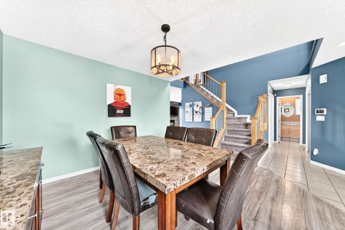 108 Houle Drive, Morinville, AB - Indoor Photo Showing Dining Room