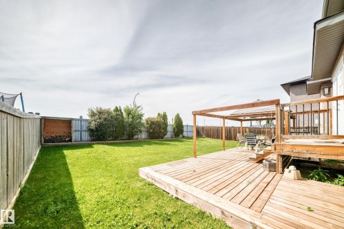 108 Houle Drive, Morinville, AB - Outdoor With Deck Patio Veranda With Exterior