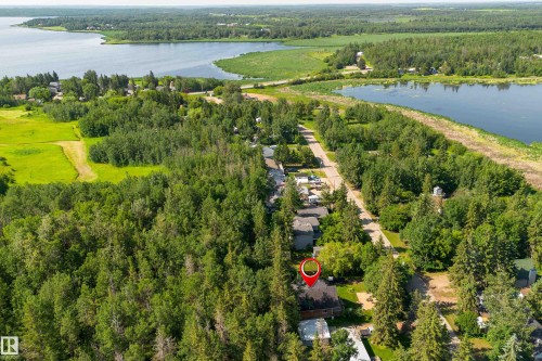130 Lakeshore Drive, Rural Lac Ste. Anne County, AB - Outdoor With Body Of Water With View