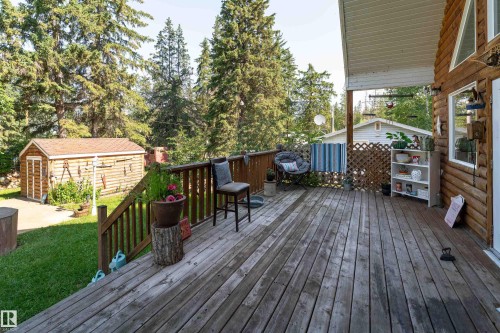 130 Lakeshore Drive, Rural Lac Ste. Anne County, AB - Outdoor With Deck Patio Veranda With Exterior