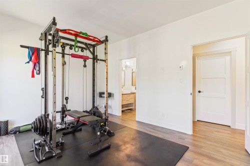 5406 Poplar Lane, Athabasca Town, AB - Indoor Photo Showing Gym Room