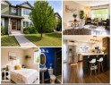 Property Listing Collag. Visual compilation of the property's exterior, living area, bedroom, bathroom, and kitchen spaces - 225 51A Street Sw, Edmonton, AB  - Indoor 