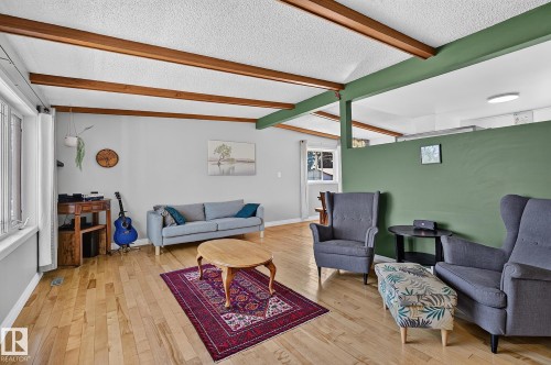 7703 134 Avenue Nw, Edmonton, AB - Indoor Photo Showing Living Room