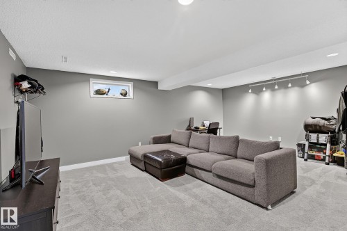 7703 134 Avenue Nw, Edmonton, AB - Indoor Photo Showing Basement