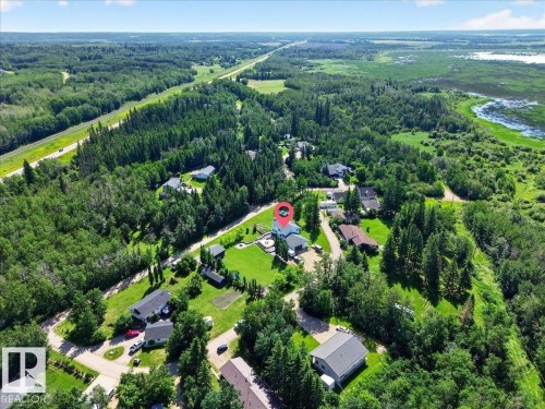 Expansive green lot with established trees - #47 21061 Wye Rd, Rural Strathcona County, AB - Outdoor With View