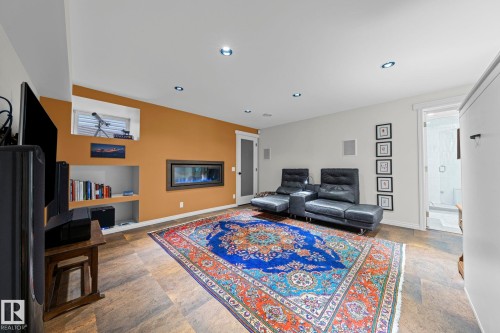 9923 89 Street, Edmonton, AB - Indoor With Fireplace