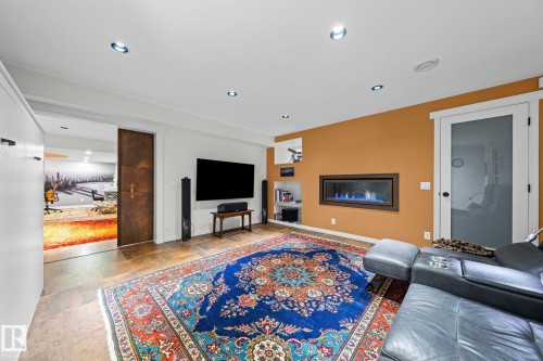 9923 89 Street, Edmonton, AB - Indoor With Fireplace