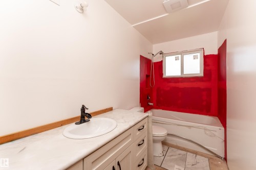 mid-renovation - 13423 112 Street Nw, Edmonton, AB - Indoor Photo Showing Bathroom