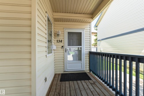 #134 10909 106 St Nw, Edmonton, AB - Outdoor With Deck Patio Veranda With Exterior
