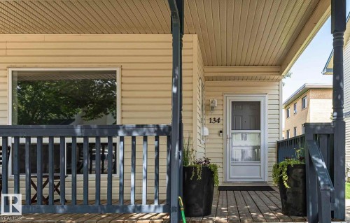 #134 10909 106 St Nw, Edmonton, AB - Outdoor With Deck Patio Veranda With Exterior