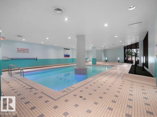 #912 13910 Stony Plain Rd Nw Nw, Edmonton, AB - Indoor Photo Showing Other Room With In Ground Pool