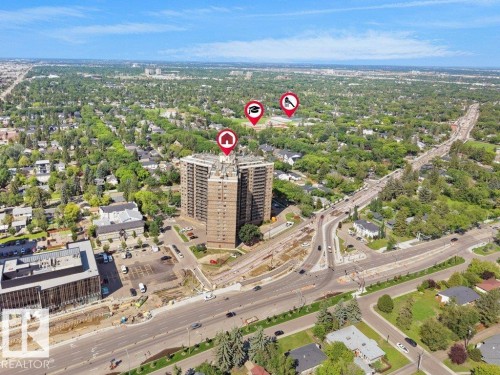 #912 13910 Stony Plain Rd Nw Nw, Edmonton, AB - Outdoor With View
