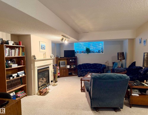 14839 47 Street Nw, Edmonton, AB - Indoor With Fireplace