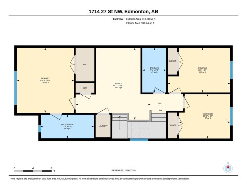 Floor plan - 1714 27 St. Nw, Edmonton, AB - Other