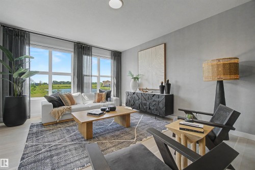 2 Nouveau Drive, St. Albert, AB - Indoor Photo Showing Living Room