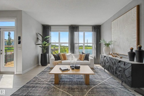 2 Nouveau Drive, St. Albert, AB - Indoor Photo Showing Living Room