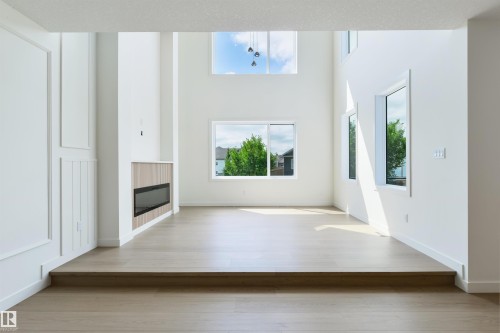 23 Lakevista, Beaumont, AB - Indoor With Fireplace