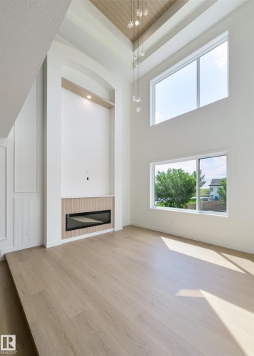 23 Lakevista, Beaumont, AB - Indoor With Fireplace