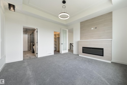 23 Lakevista, Beaumont, AB - Indoor With Fireplace