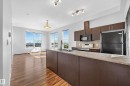 #406 105 Ambleside Dr Sw, Edmonton, AB  - Indoor Photo Showing Kitchen With Double Sink 
