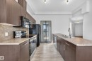 #406 105 Ambleside Dr Sw, Edmonton, AB  - Indoor Photo Showing Kitchen With Double Sink 