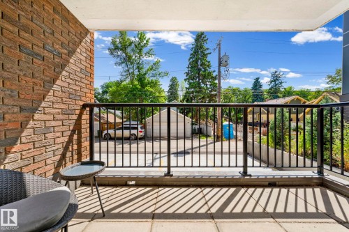 #105 11011 86 Av Nw, Edmonton, AB - Outdoor With Balcony With Exterior