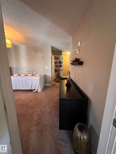 Soft-pile carpet flooring throughout - #419 11808 22 Av Sw, Edmonton, AB - Indoor Photo Showing Other Room