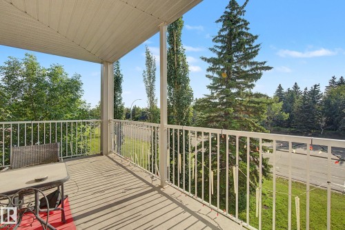 Perfect for morning coffees or relaxing in the evenings - #311 7511 171 St Nw, Edmonton, AB - Outdoor With Balcony With Exterior