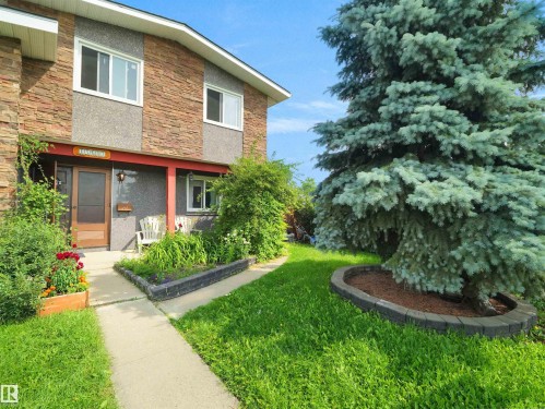 Two-story residence featuring stone and stucco exterior finishes - 15603 122 Street Nw, Edmonton, AB - Outdoor