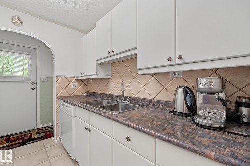 895 Erin Place Nw, Edmonton, AB - Indoor Photo Showing Kitchen With Double Sink