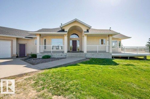 51111 Rr 233, Rural Strathcona County, AB - Outdoor With Deck Patio Veranda With Facade