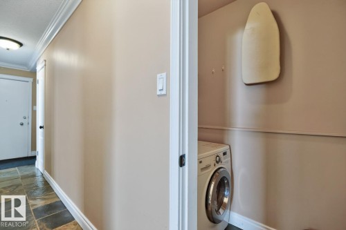 #206 10745 83 Av Nw, Edmonton, AB - Indoor Photo Showing Laundry Room