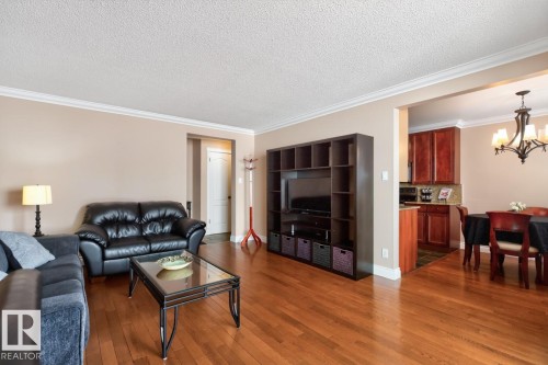 #206 10745 83 Av Nw, Edmonton, AB - Indoor Photo Showing Living Room
