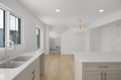 #62 17319 5 St Ne, Edmonton, AB - Indoor Photo Showing Kitchen With Double Sink