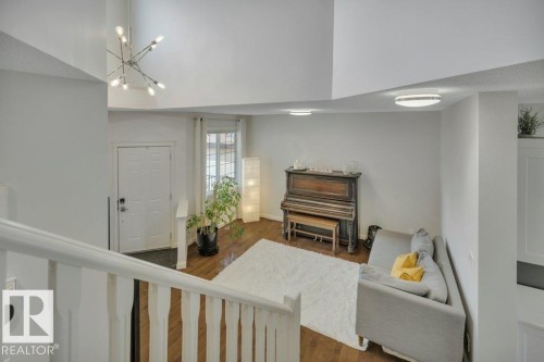 313 Southwick Boulevard, Leduc, AB - Indoor With Fireplace
