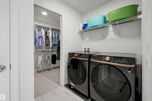 155 Stonehouse Way, Leduc, AB - Indoor Photo Showing Laundry Room