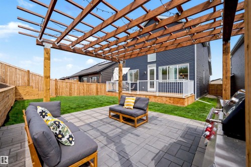 155 Stonehouse Way, Leduc, AB - Outdoor With Deck Patio Veranda