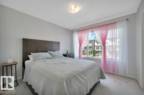 North-facing windows - 19303 27 Avenue Nw, Edmonton, AB - Indoor Photo Showing Bedroom
