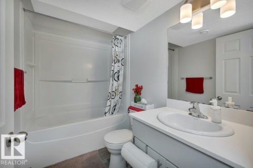 4-Piece bathroom (basement) - 19303 27 Avenue Nw, Edmonton, AB - Indoor Photo Showing Bathroom