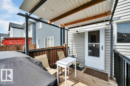 19303 27 Avenue Nw, Edmonton, AB - Outdoor With Deck Patio Veranda With Exterior