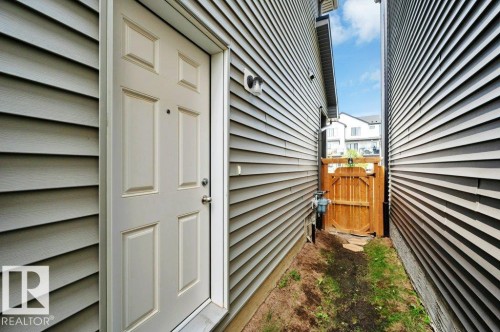 Separate side entrance - 19303 27 Avenue Nw, Edmonton, AB - Outdoor With Exterior