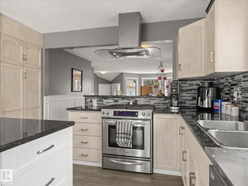 5552 190A Street Nw, Edmonton, AB - Indoor Photo Showing Kitchen With Double Sink