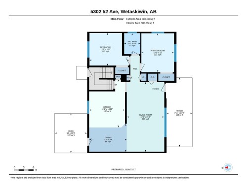 Floor plan - 5302 52 Ave, Wetaskiwin, AB - Other